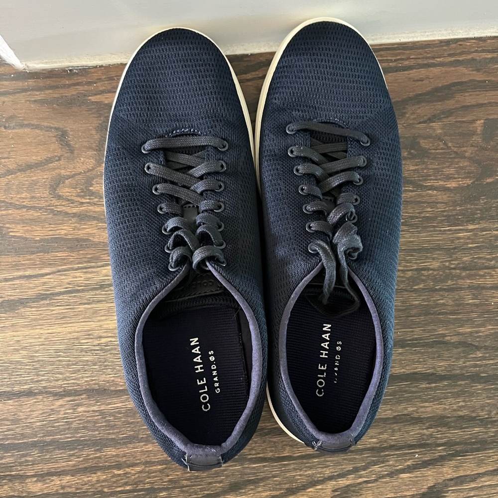 Cole Haan Grand O.S. Navy Blue Sneakers 9.5